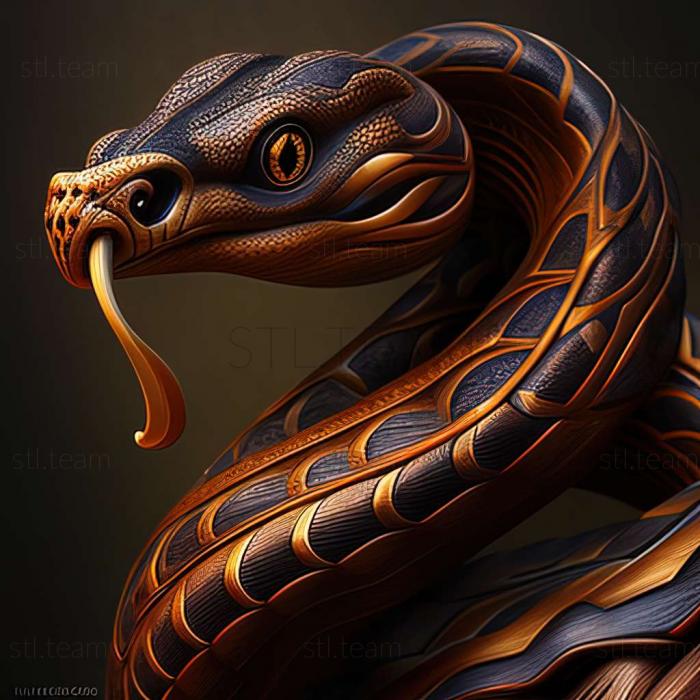 3D model Dolichophis (STL)